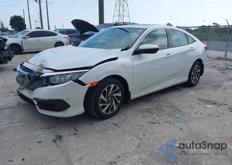 2018 Honda Civic Ex from USA, damaged, VIN 19XFC2F76JE024507